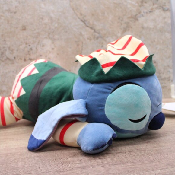 Disney Store Official Cuddleez Plush Stitch Elf  Big Plush Super Soft NEW - Picture 9 of 9